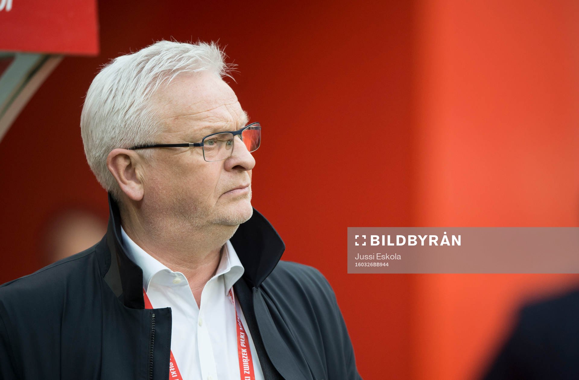 Finlands Förbundskapten Hans Backe