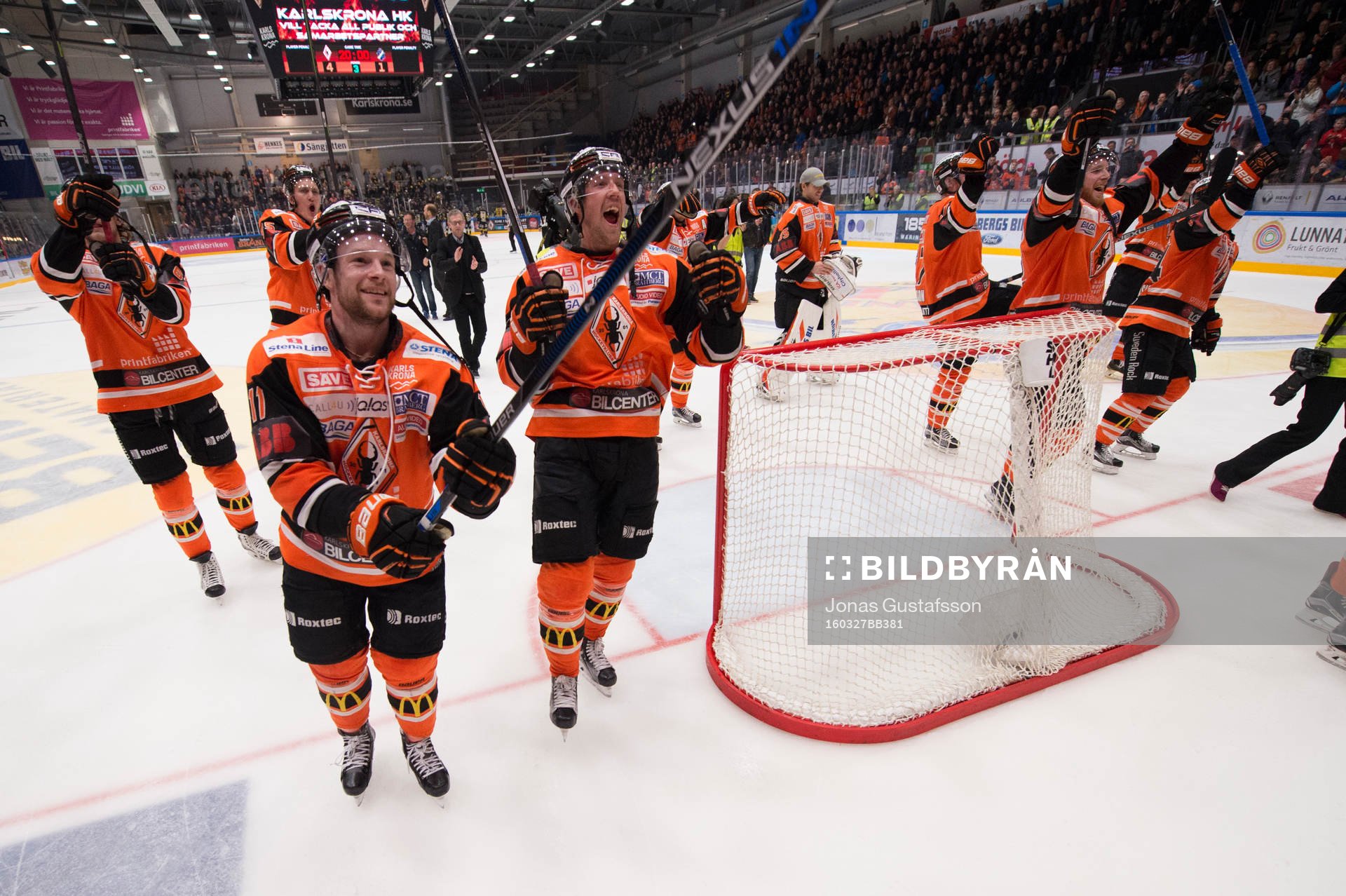 Karlskronas Robin Persson och Karlskronas Emil Larsson