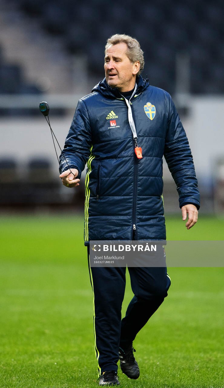 Förbundskapten Erik Hamrén