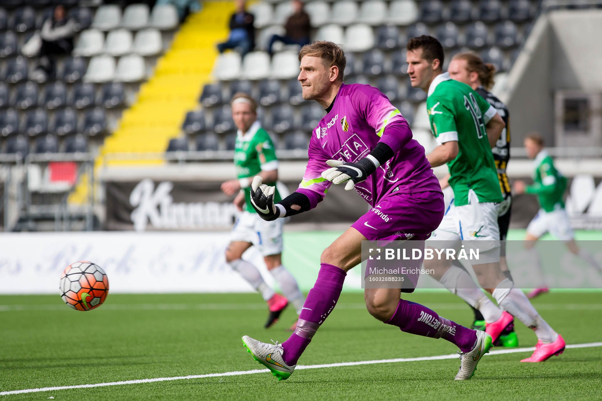 Häckens målvakt Alexander Nadj
