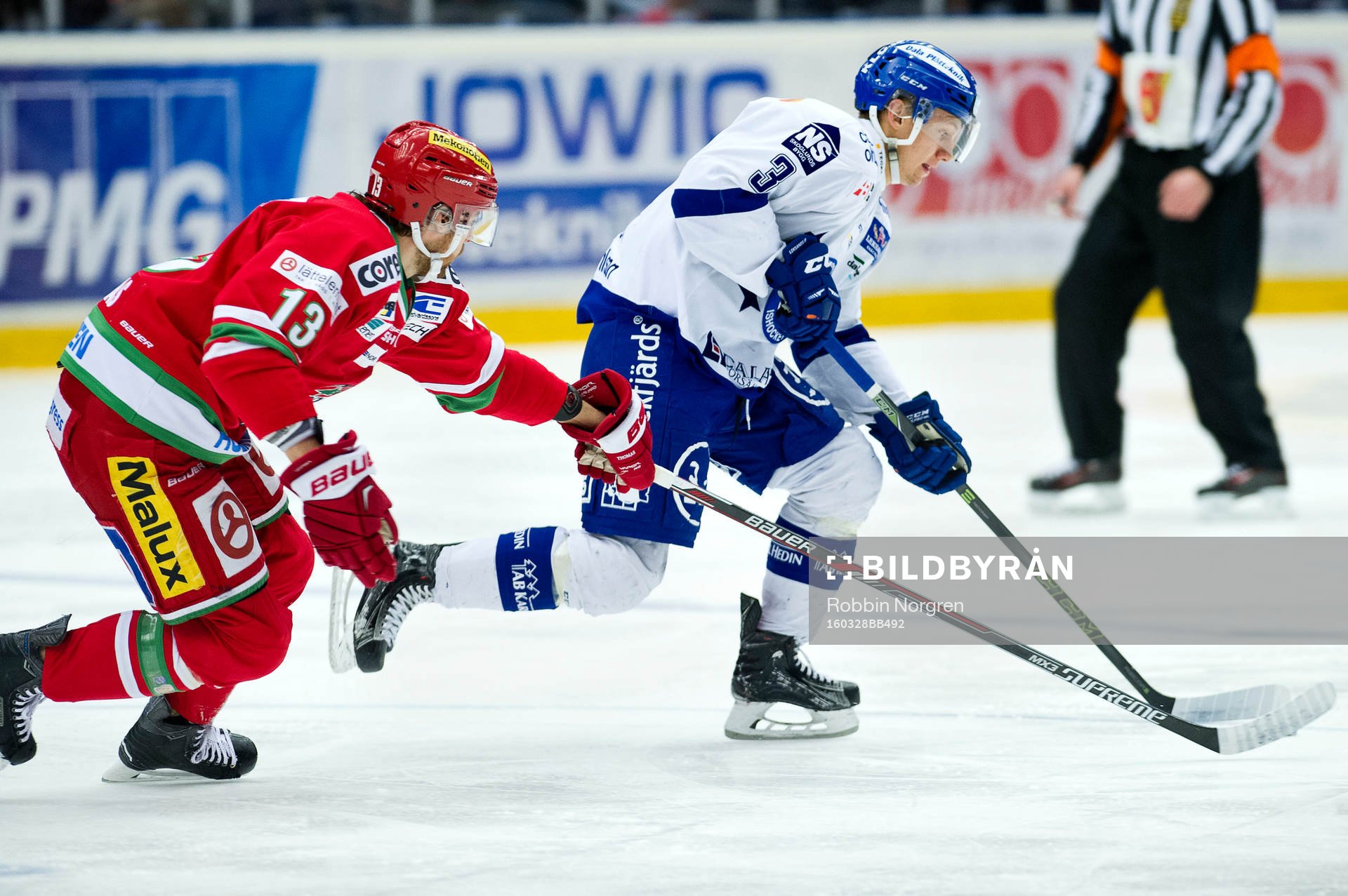 Modos Bill Thomas och Leksands Daniel Bertov