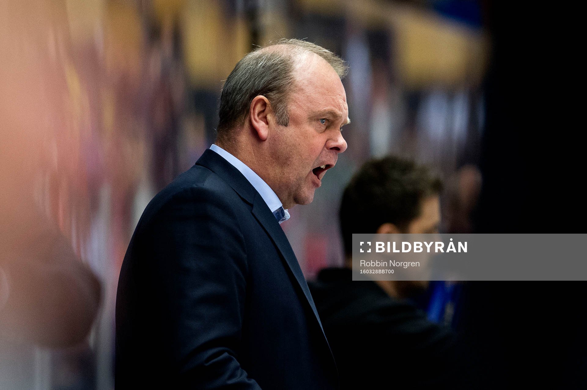 Leksands tränare Per-Erik Johnsson