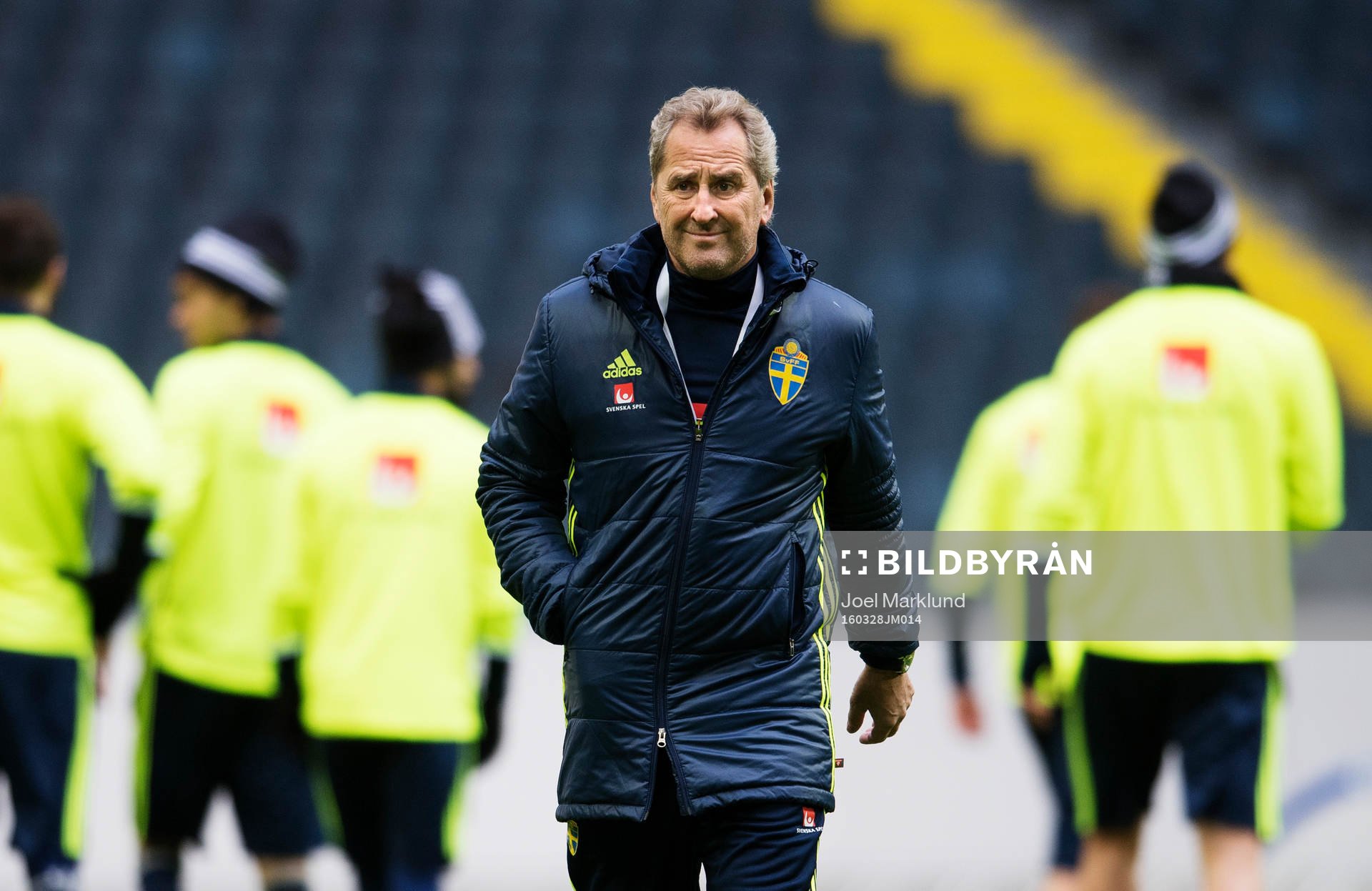 Förbundskapten Erik Hamrén