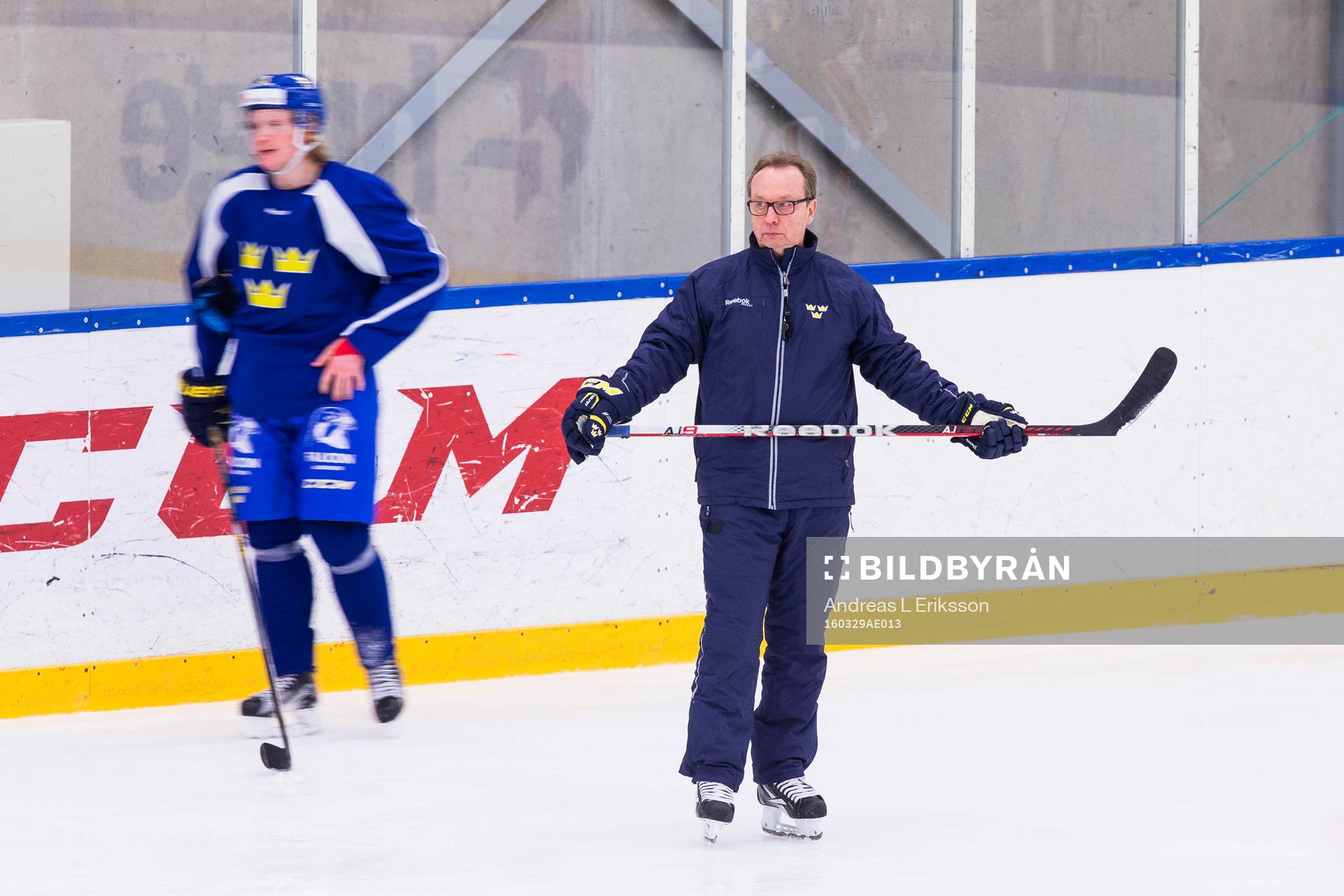 Sveriges förbundskapten Pär Mårts