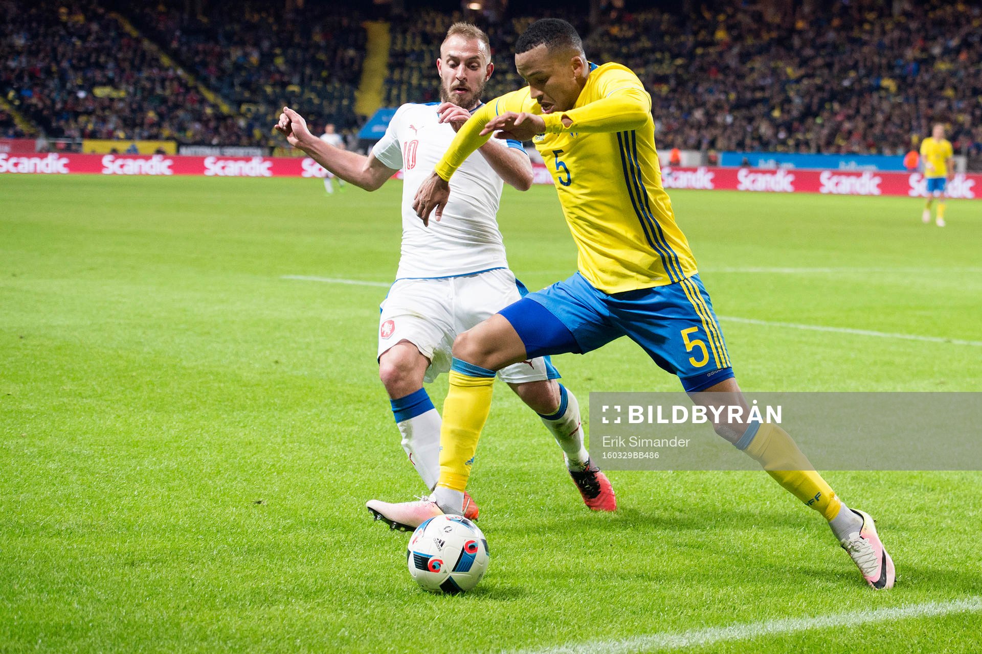 Sveriges Martin Olsson och Tjeckien Jiri Skalak