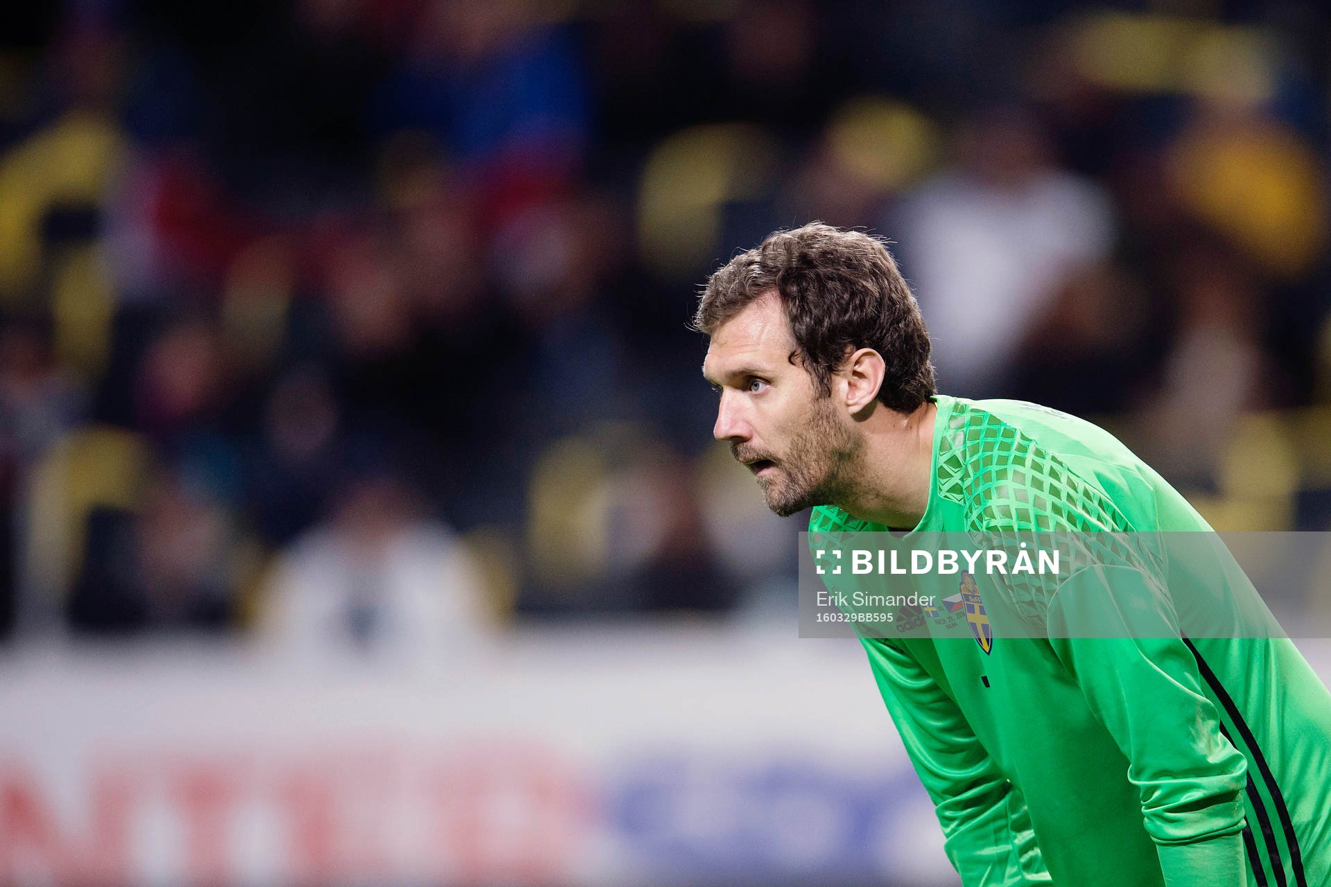 Sveriges målvakt Andreas Isaksson