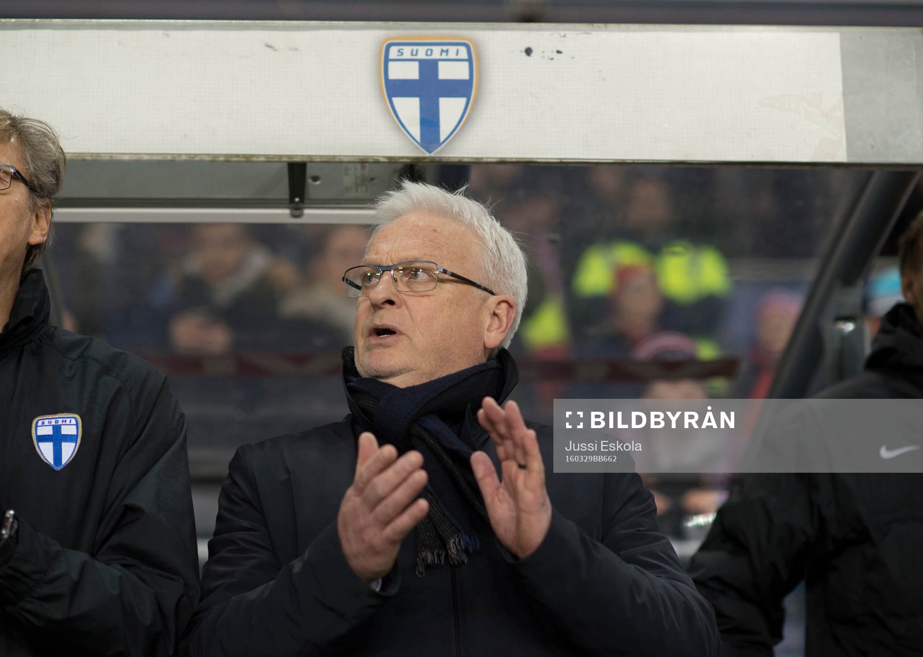 Hans Backe. Norway - Finland. Ullevaal, Oslo 29.3.2016
