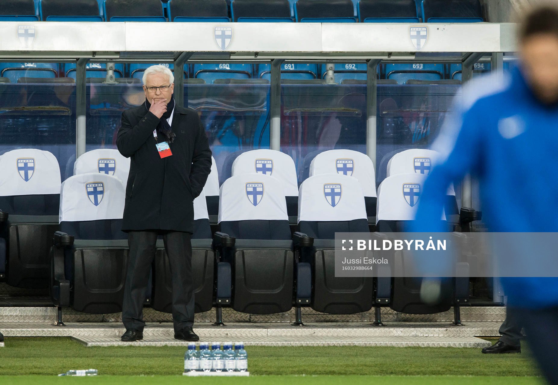 Hans Backe. Norway - Finland. Ullevaal, Oslo 29.3.2016