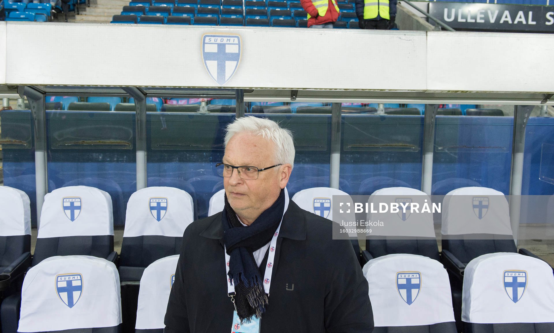 Hans Backe. Norway - Finland. Ullevaal, Oslo 29.3.2016