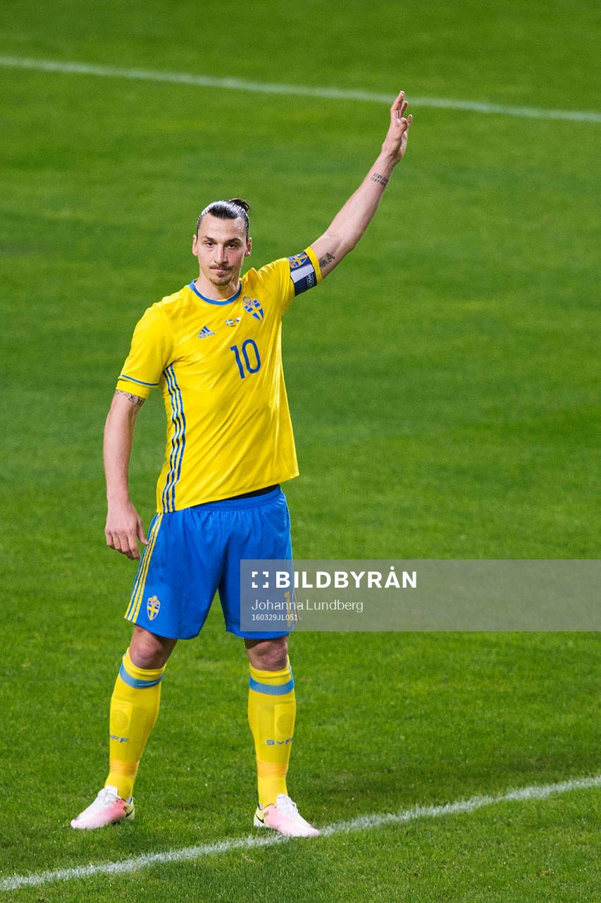 Sveriges Zlatan Ibrahimovic