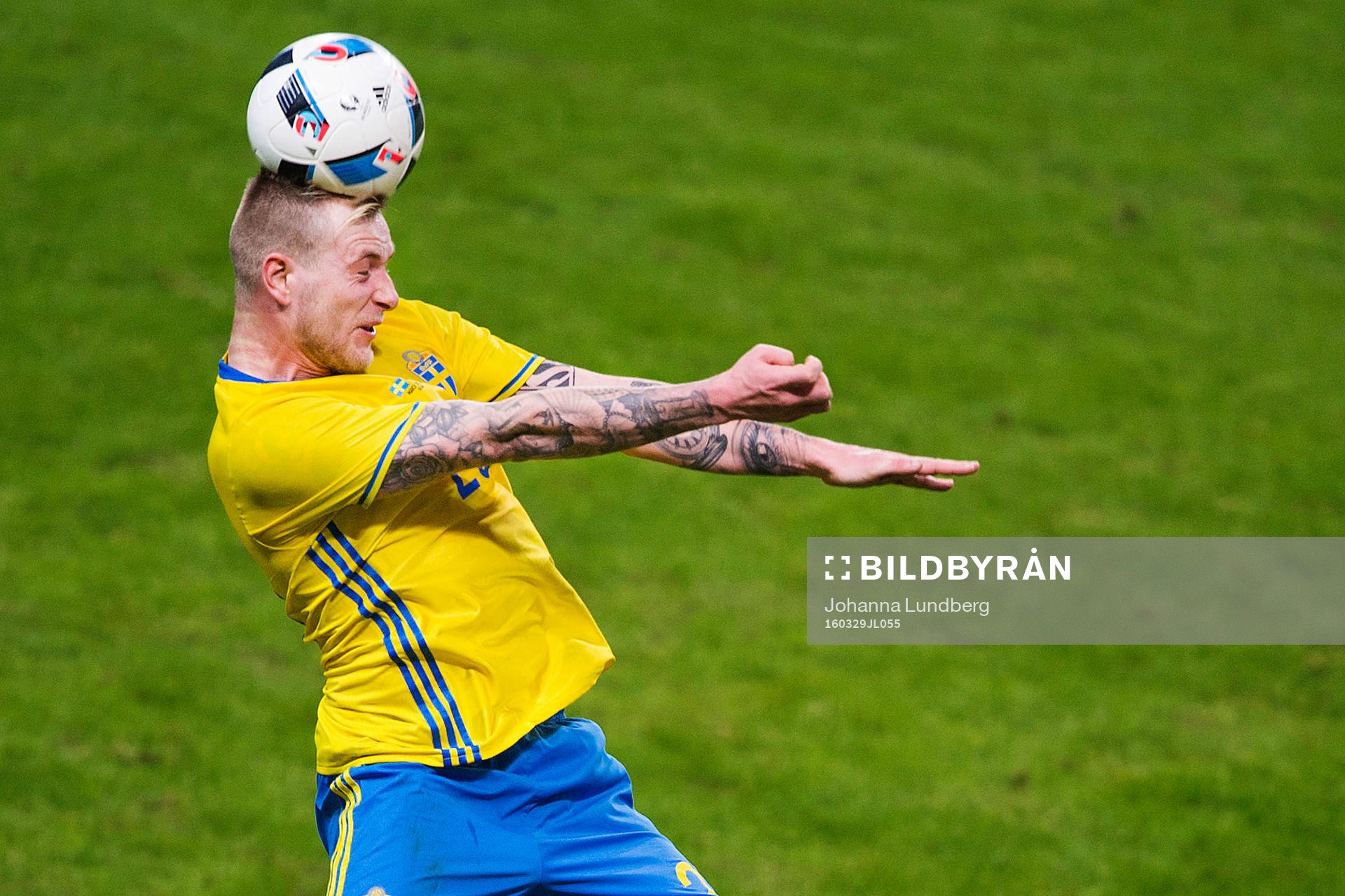 Sveriges John Guidetti nickar