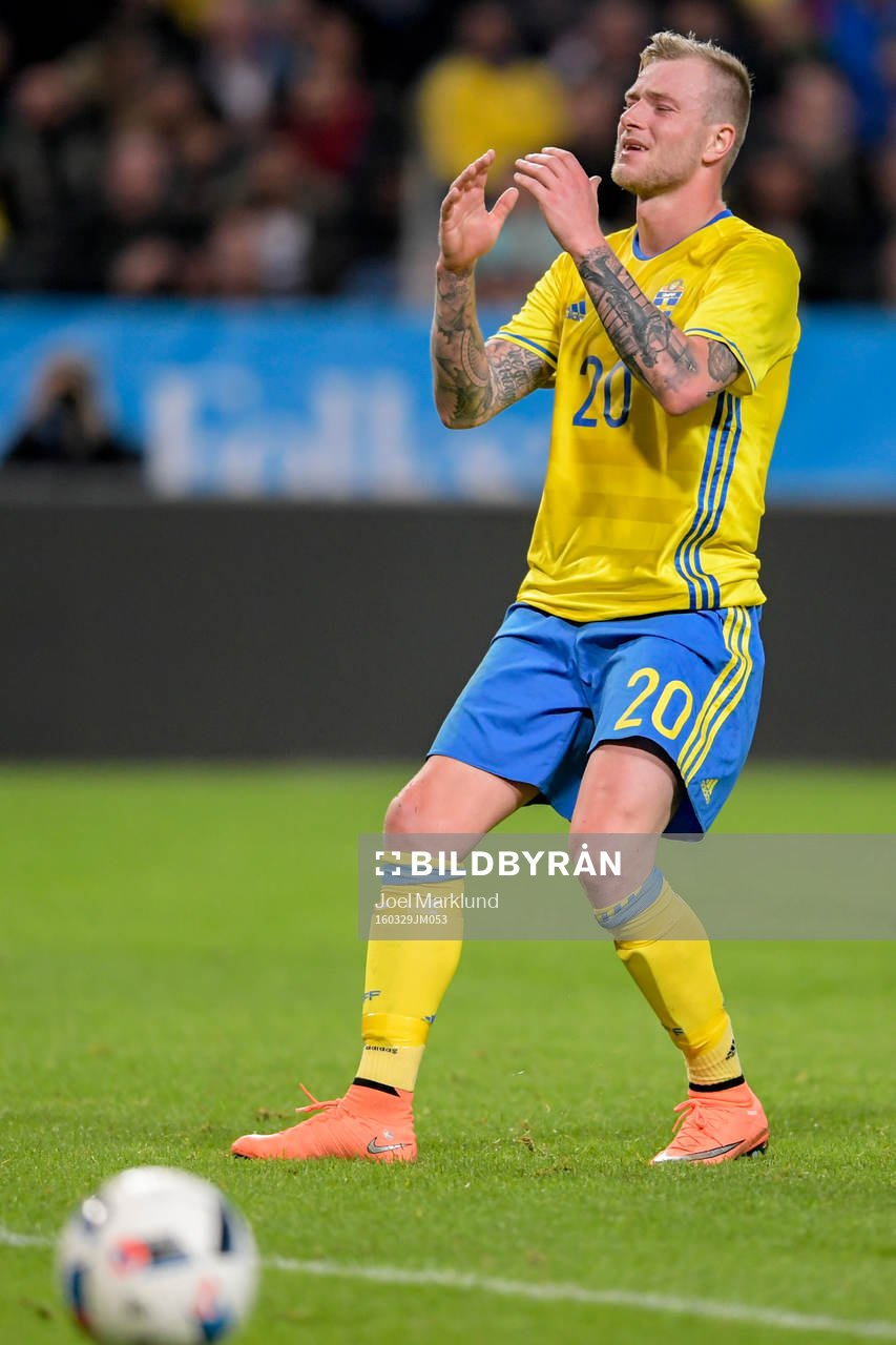Sveriges John Guidetti deppar
