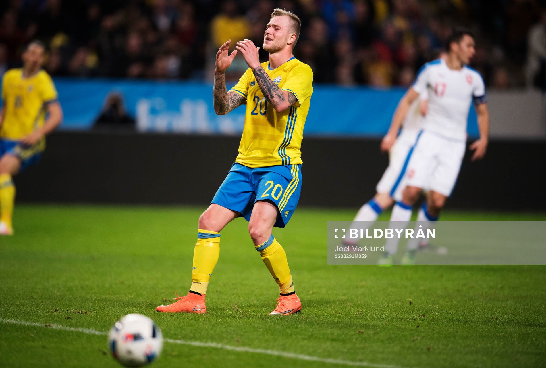 Sveriges John Guidetti deppar