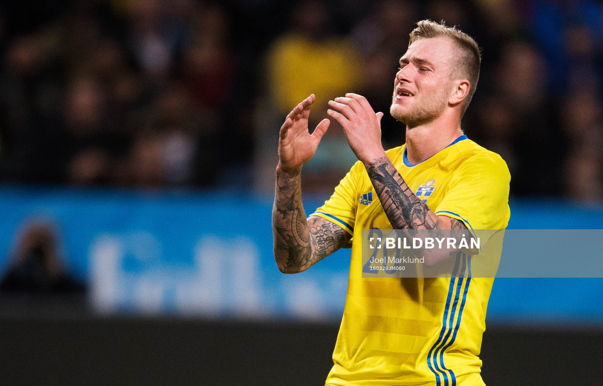 Sveriges John Guidetti deppar