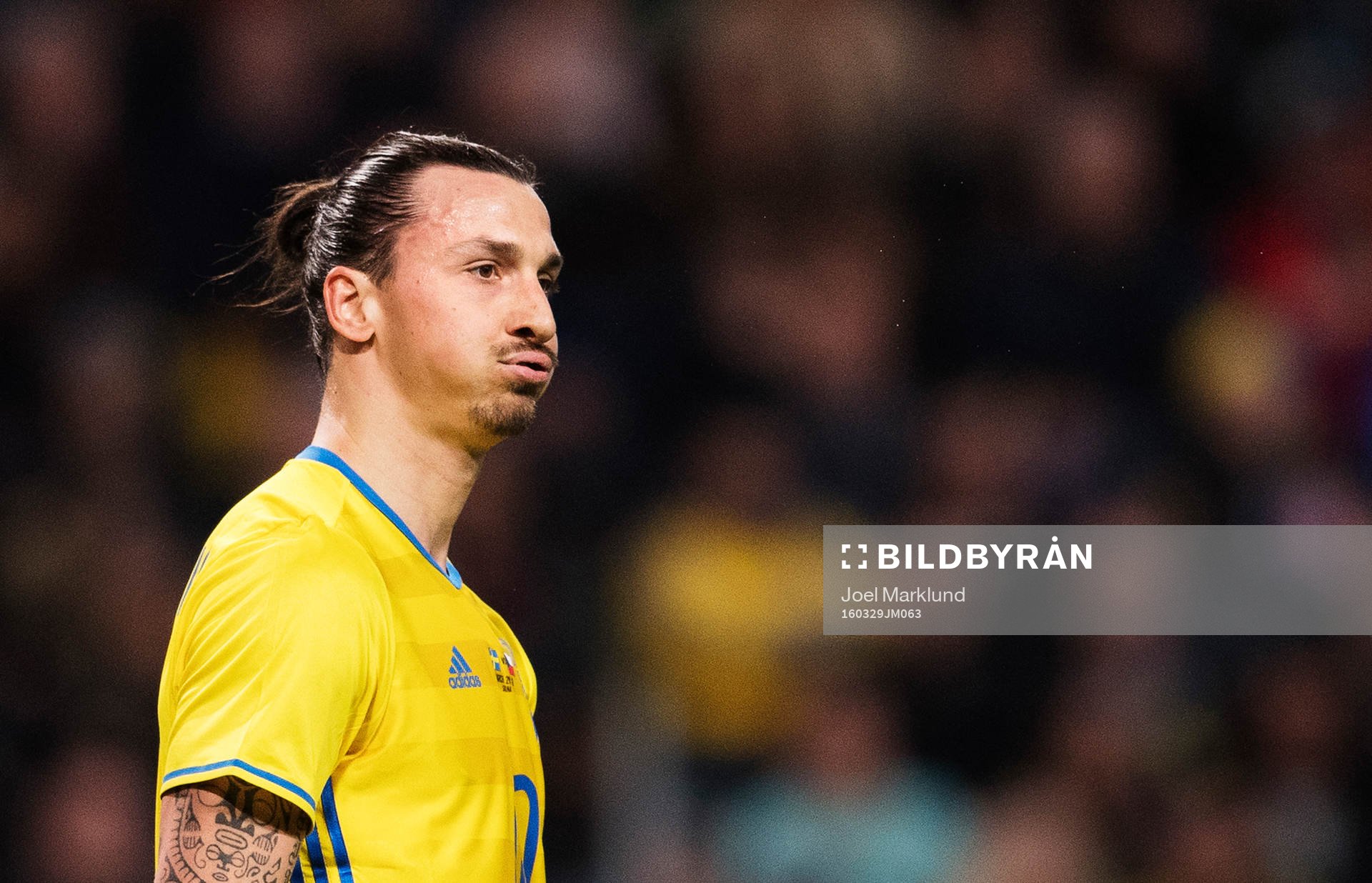 Sveriges Zlatan Ibrahimovic deppar