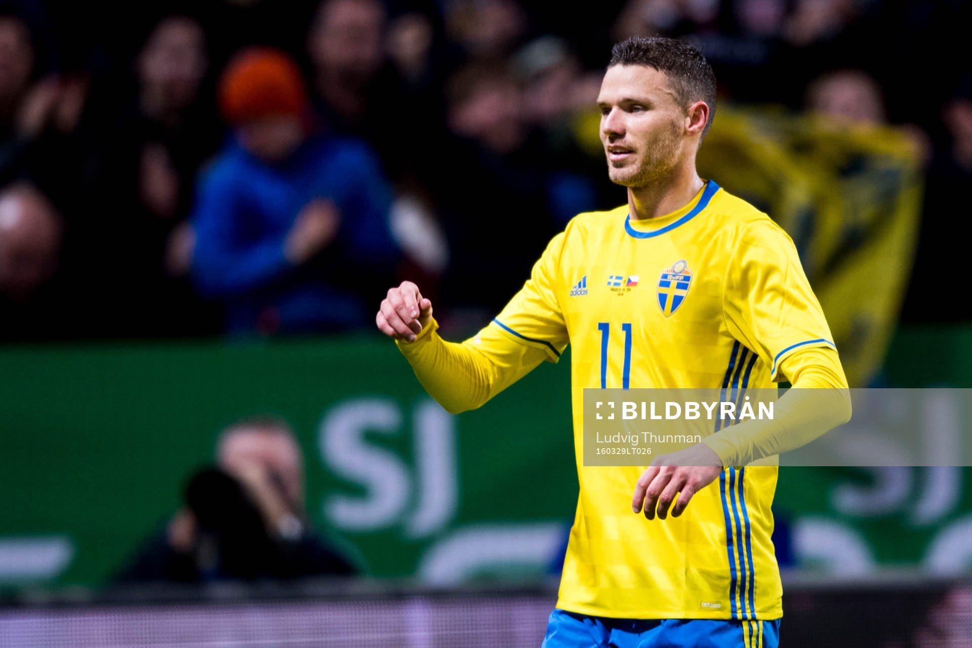 Sveriges Marcus Berg jublar