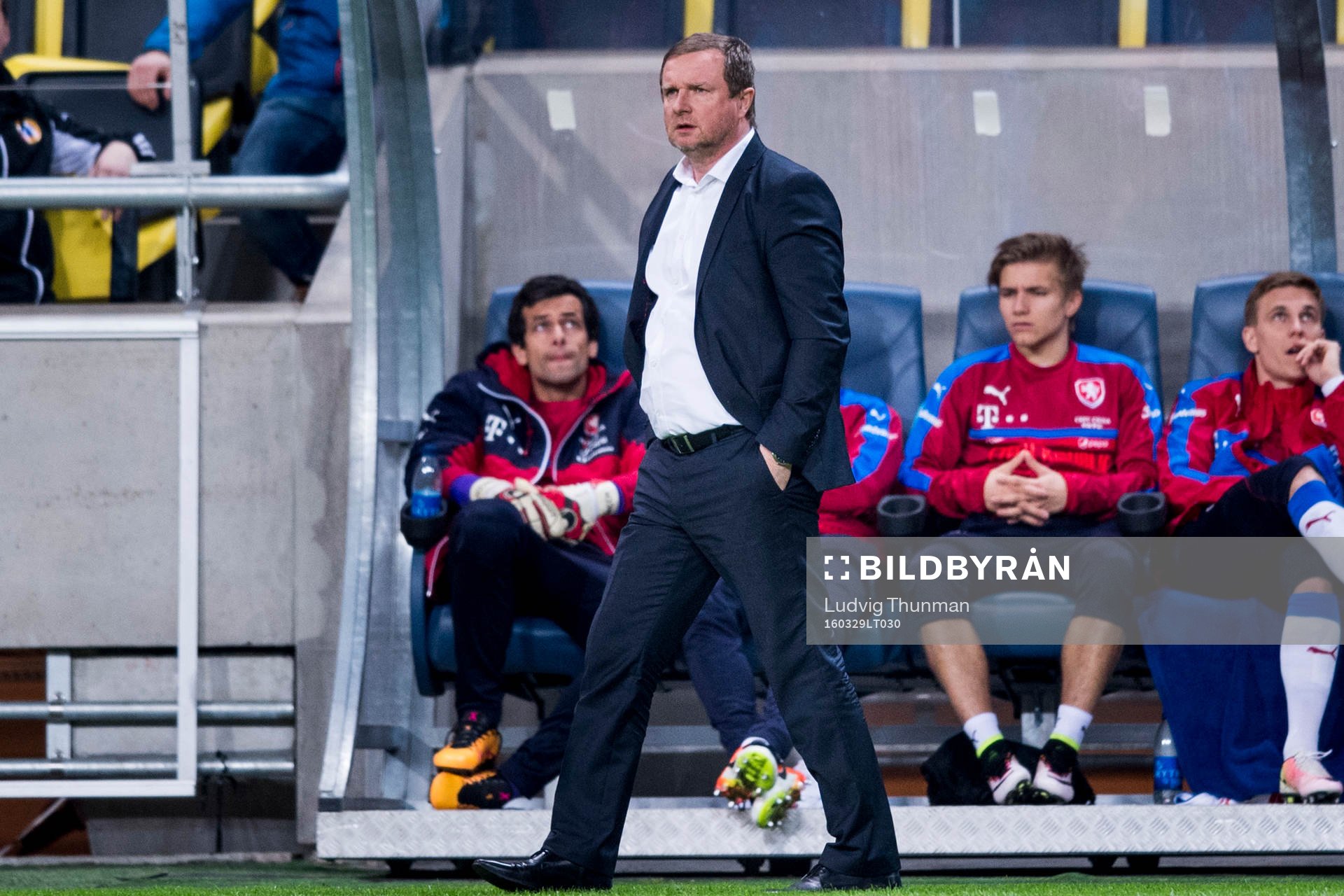 Tjeckiens förbundskapten Pavel Vrba