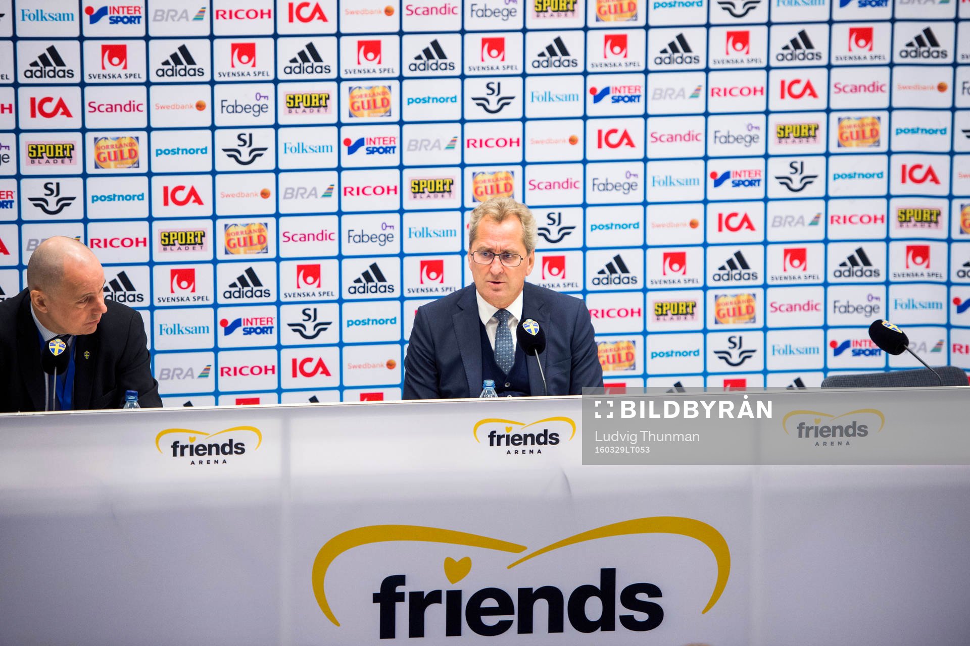 Sveriges förbundskapten Erik Hamrén