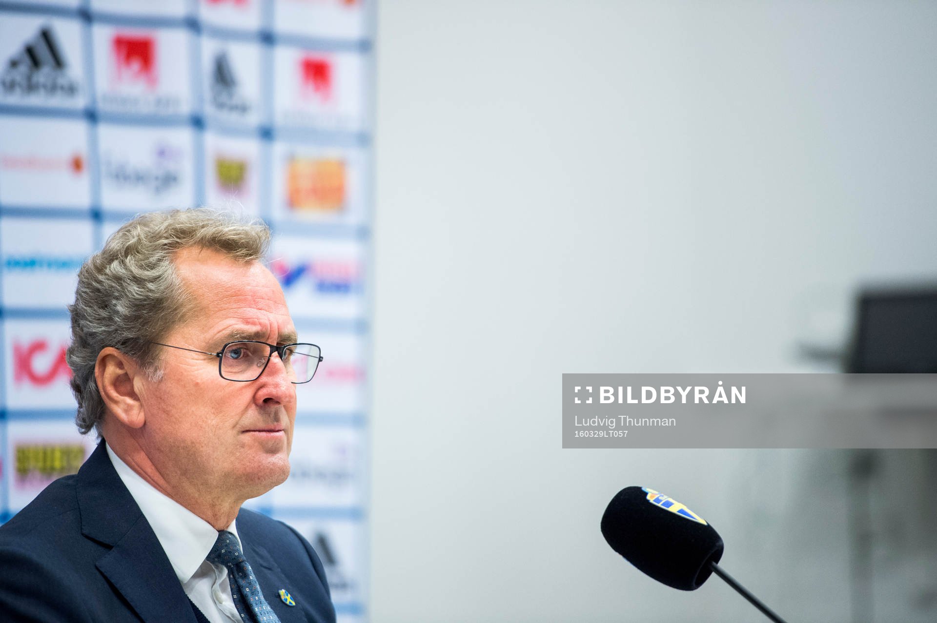 Sveriges förbundskapten Erik Hamrén