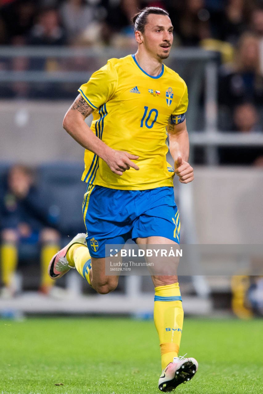Sveriges Zlatan Ibrahimovic