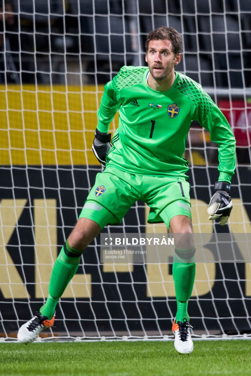Sveriges målvakt Andreas Isaksson