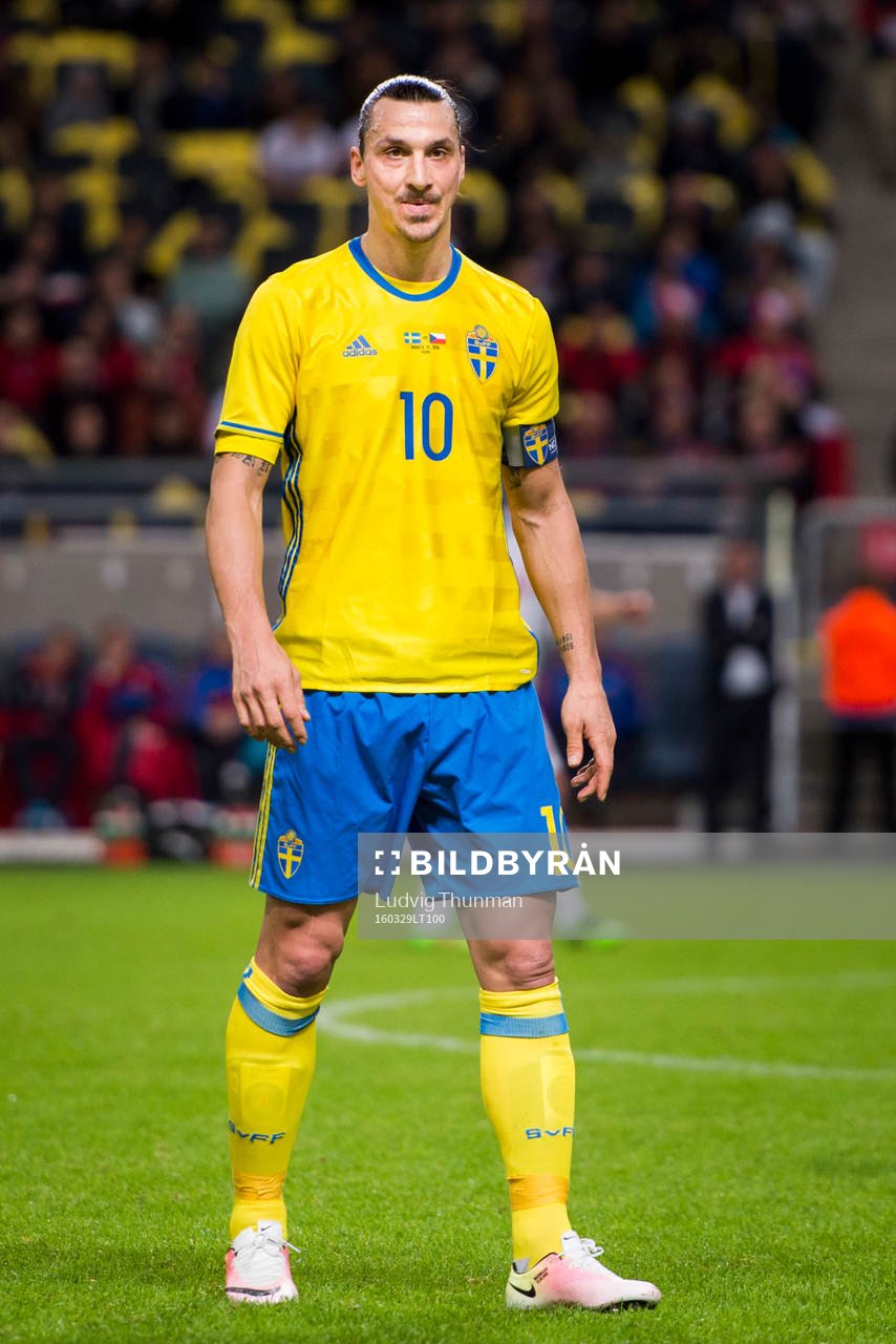 Sveriges Zlatan Ibrahimovic