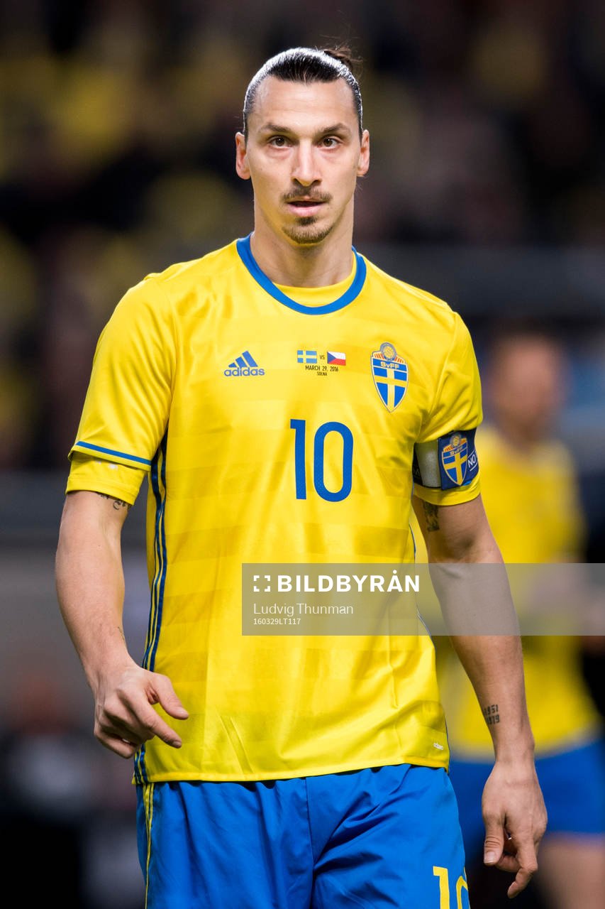 Sveriges Zlatan Ibrahimovic