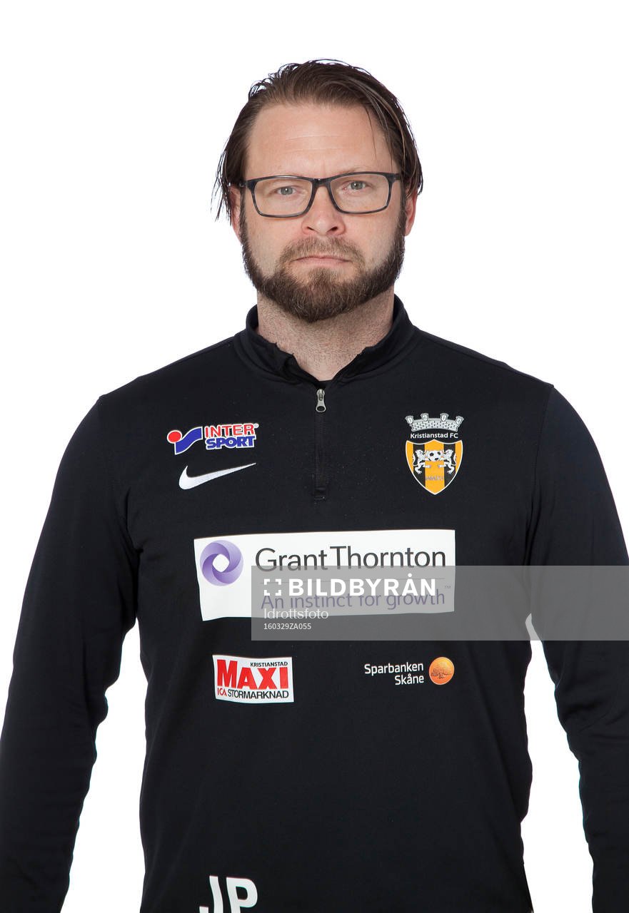 Joakim Persson poserar för ett porträtt den 29 mars 2016 i Kristianstad.