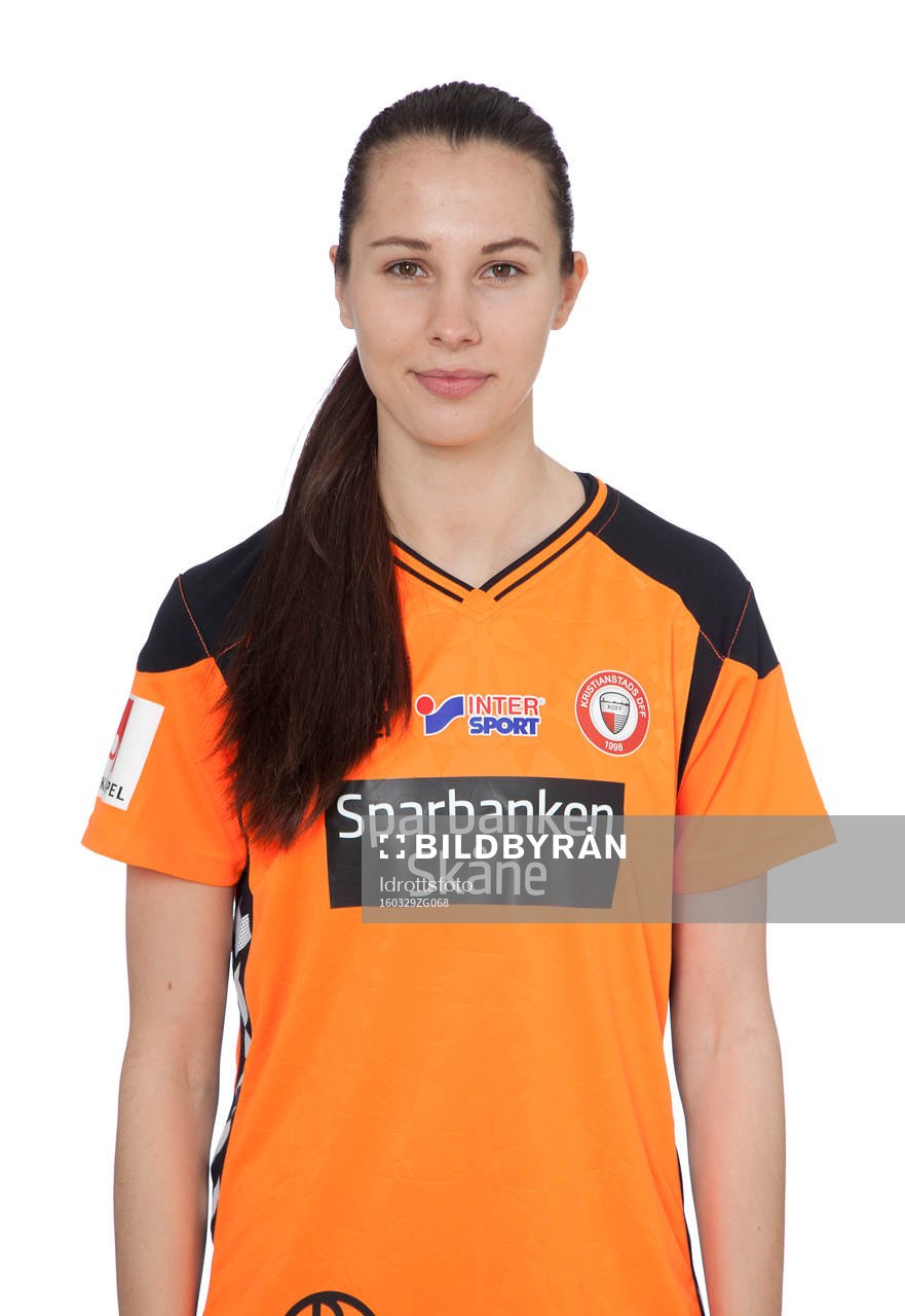 Nellie Karlsson poserar för ett porträtt den 29 mars 2016 i Kristianstad.