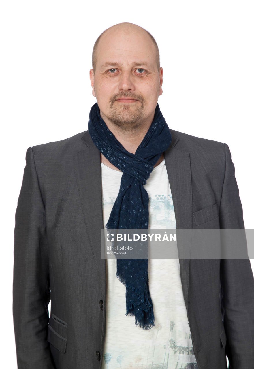 Anders Swanhn poserar för ett porträtt den 29 mars 2016 i Kristianstad.