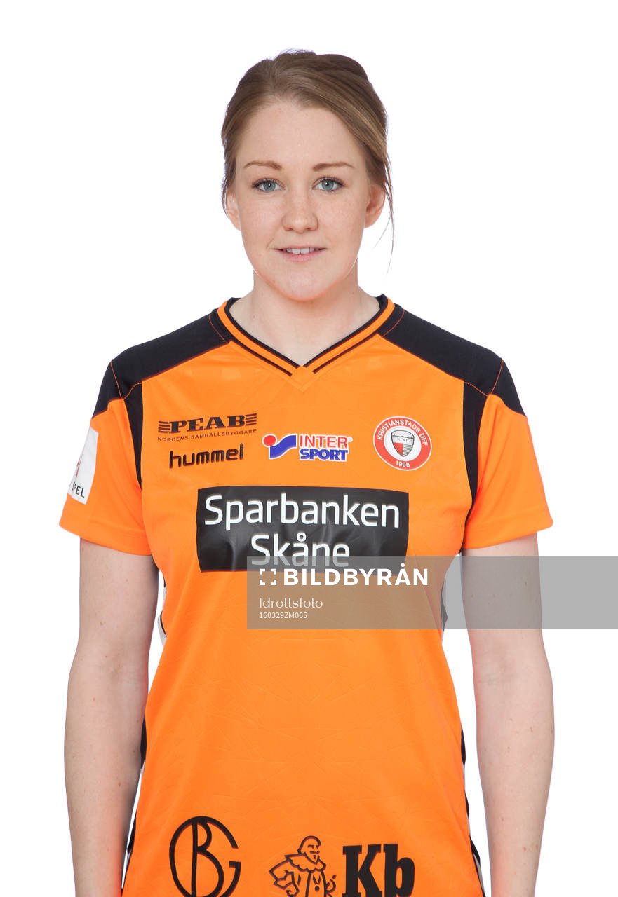 Mia Karlsson poserar för ett porträtt den 29 mars 2016 i Kristianstad.