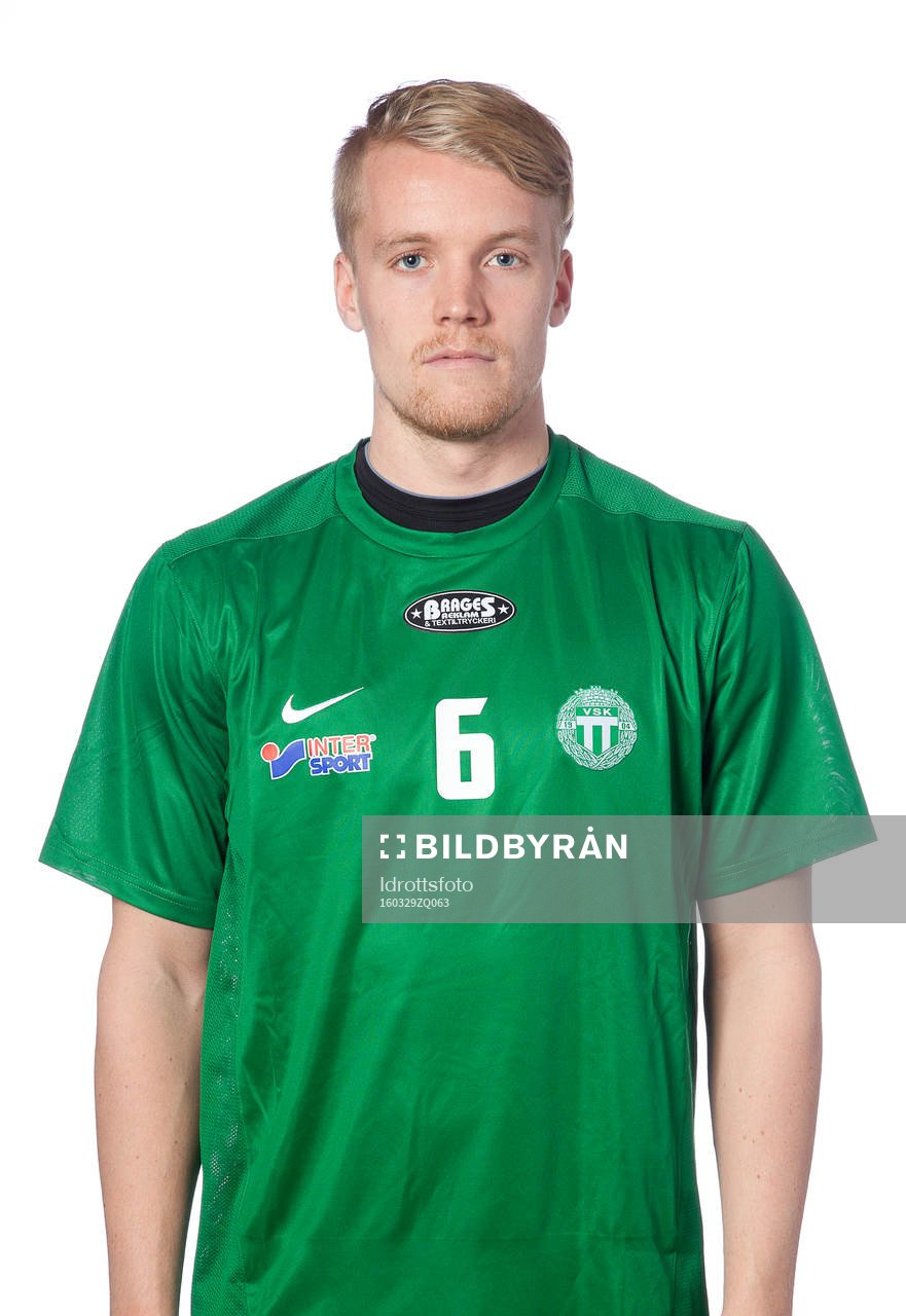 Simon Johansson poserar för ett porträtt den 29 mars 2016 i Västerås.