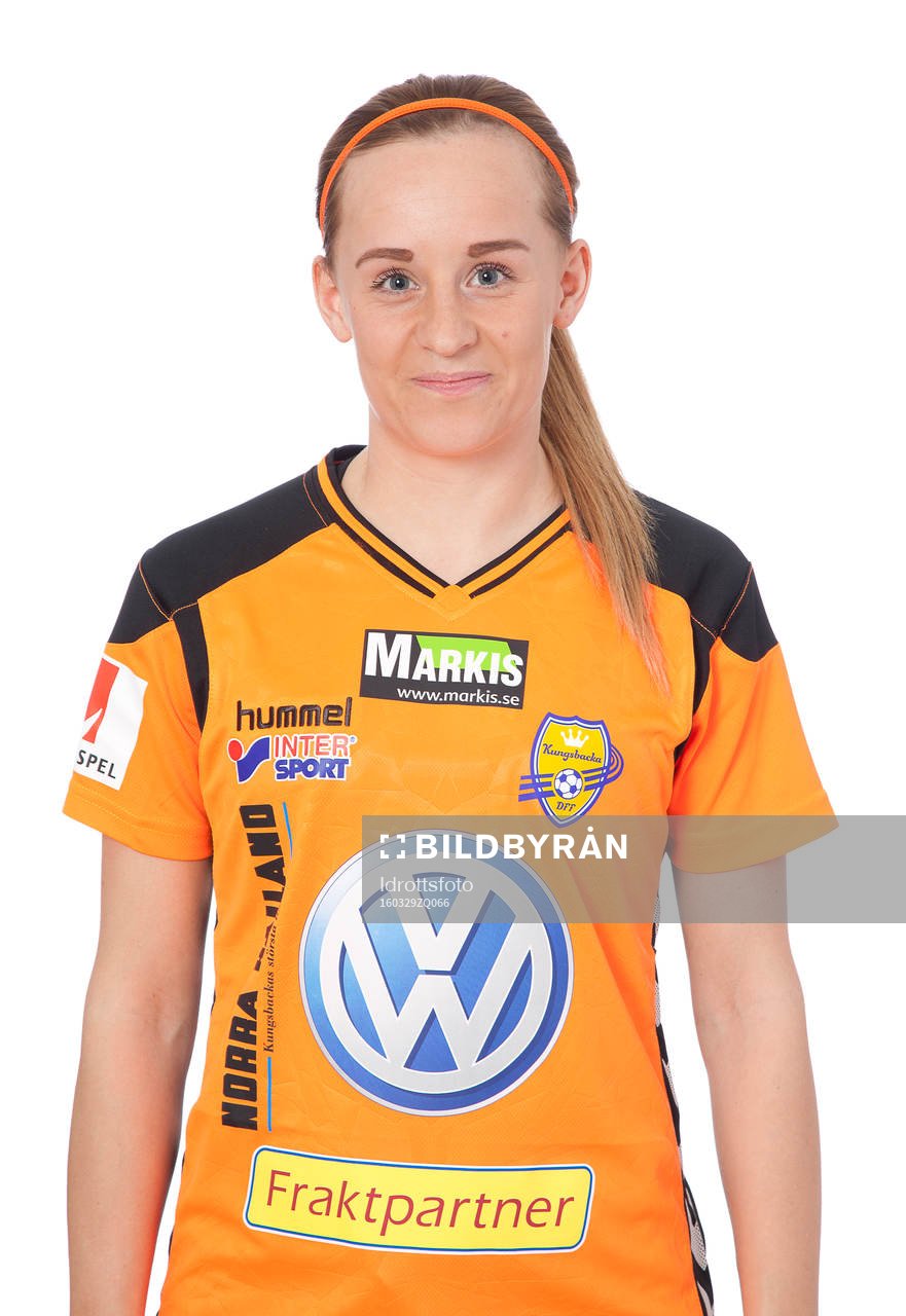 Amanda Svensson poserar för ett porträtt den 29 mars 2016 i Kungsbacka.