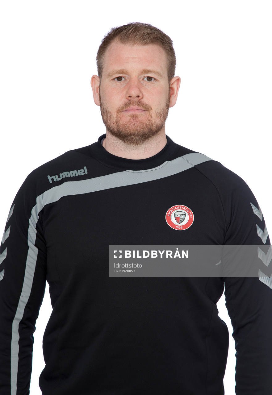 Orri Sigurdsson poserar för ett porträtt den 29 mars 2016 i Kristianstad.