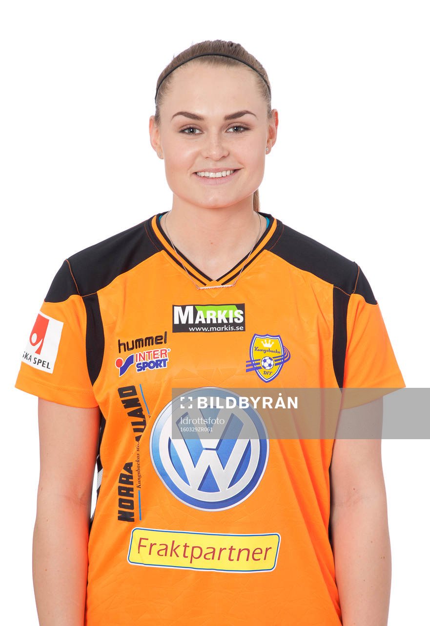 Lina Gerhardsson poserar för ett porträtt den 29 mars 2016 i Kungsbacka.