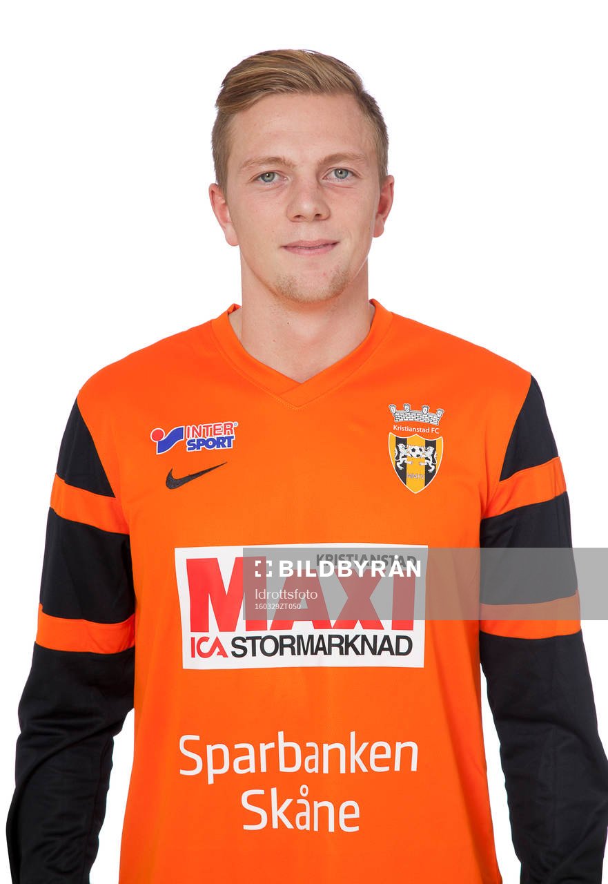 Jesper Modig poserar för ett porträtt den 29 mars 2016 i Kristianstad.