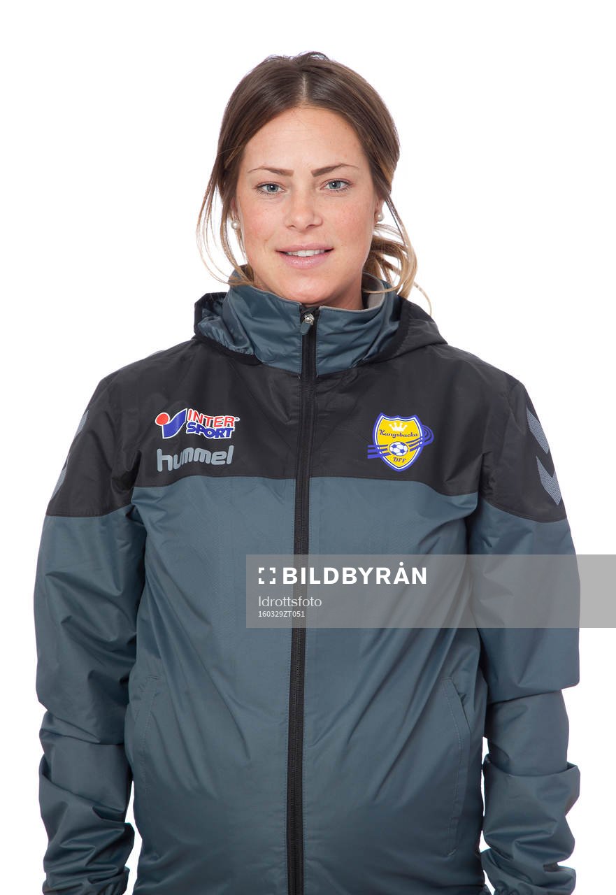 Johanna Almgren poserar för ett porträtt den 29 mars 2016 i Kungsbacka.
