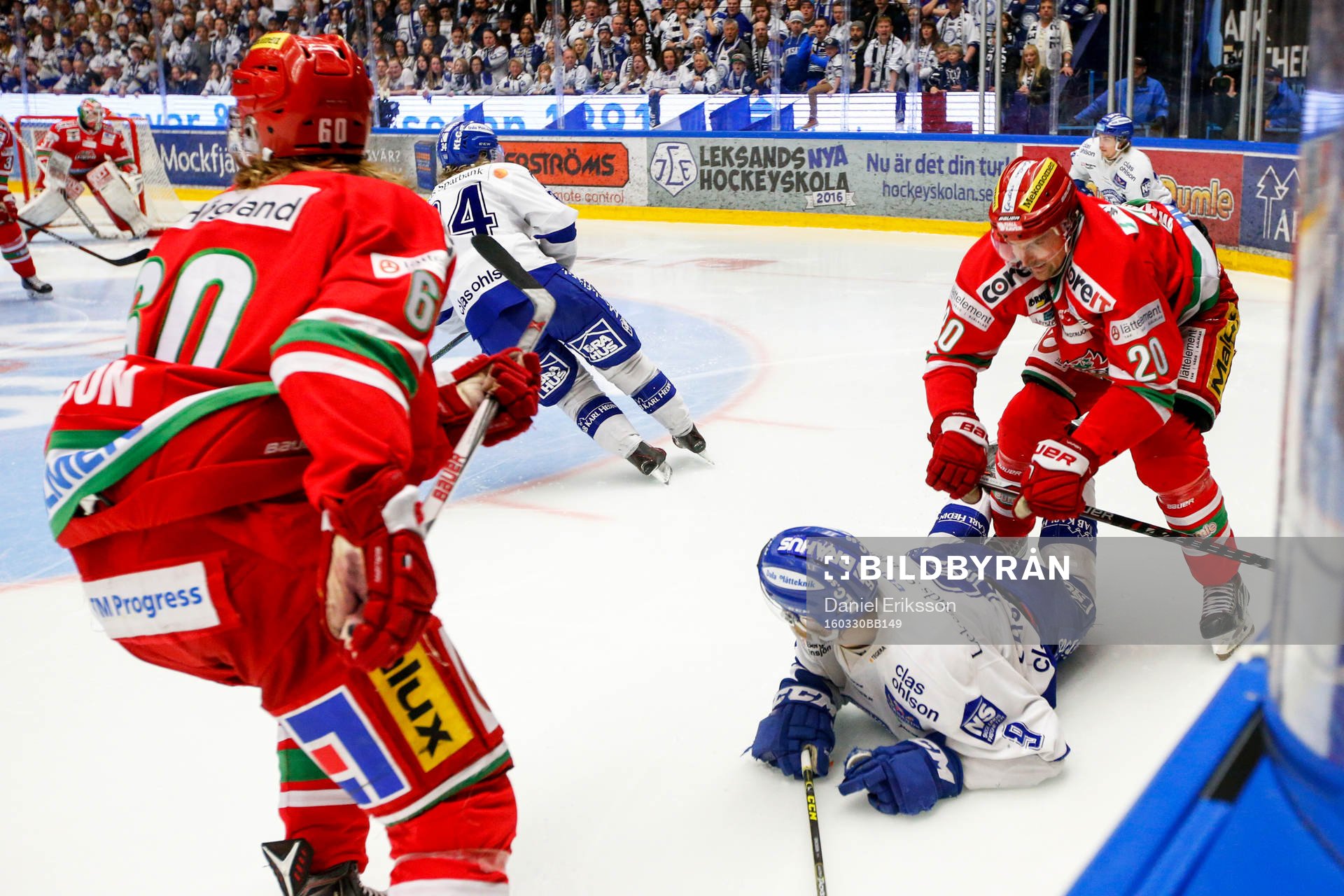 Modos Joel Kwaitkowski och Leksands Lukas Ericsson