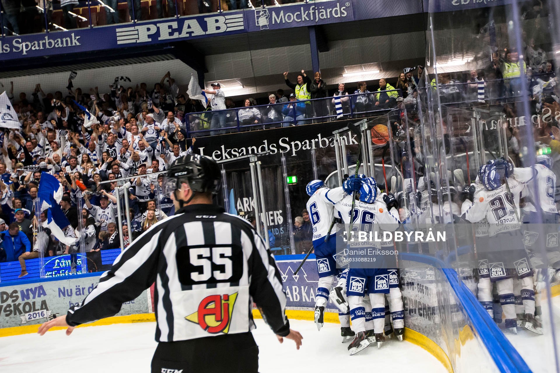 Leksands János Hári Tom Hedberg jublar