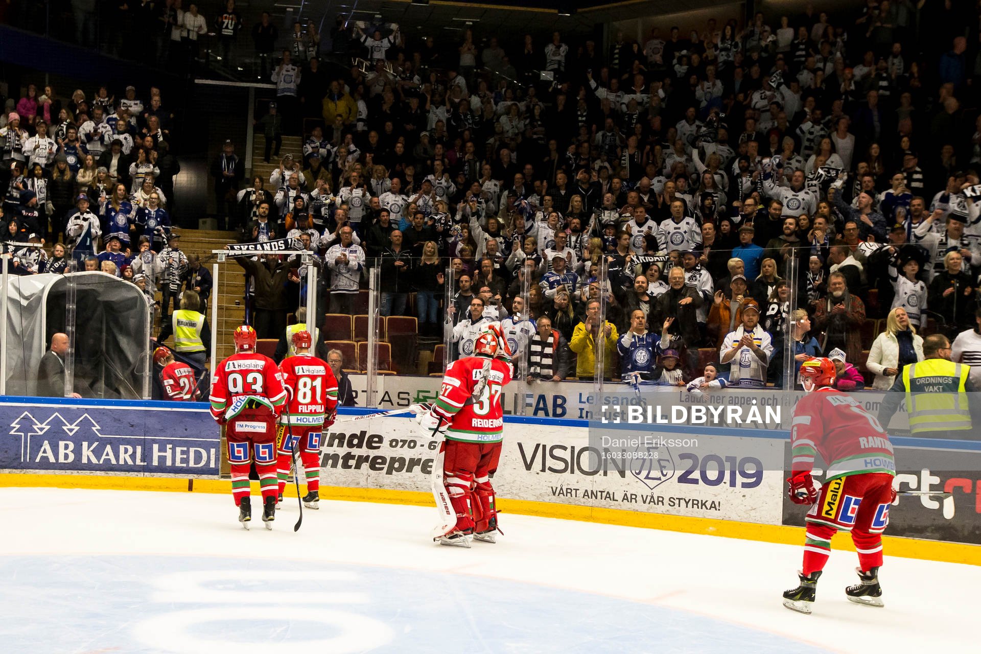 Modos Byron Ritchie Ilari Filppula målvakt Adam Reideborn