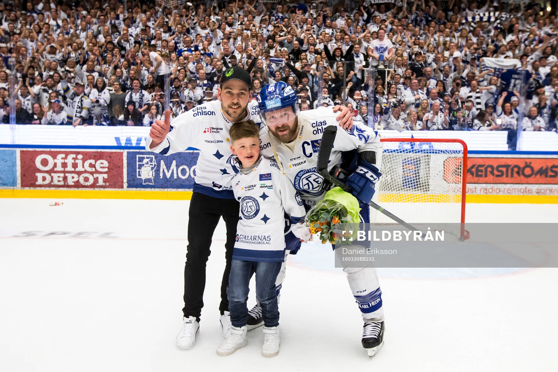 Leksands Jonas Frögren utsedd till matchens lirare i