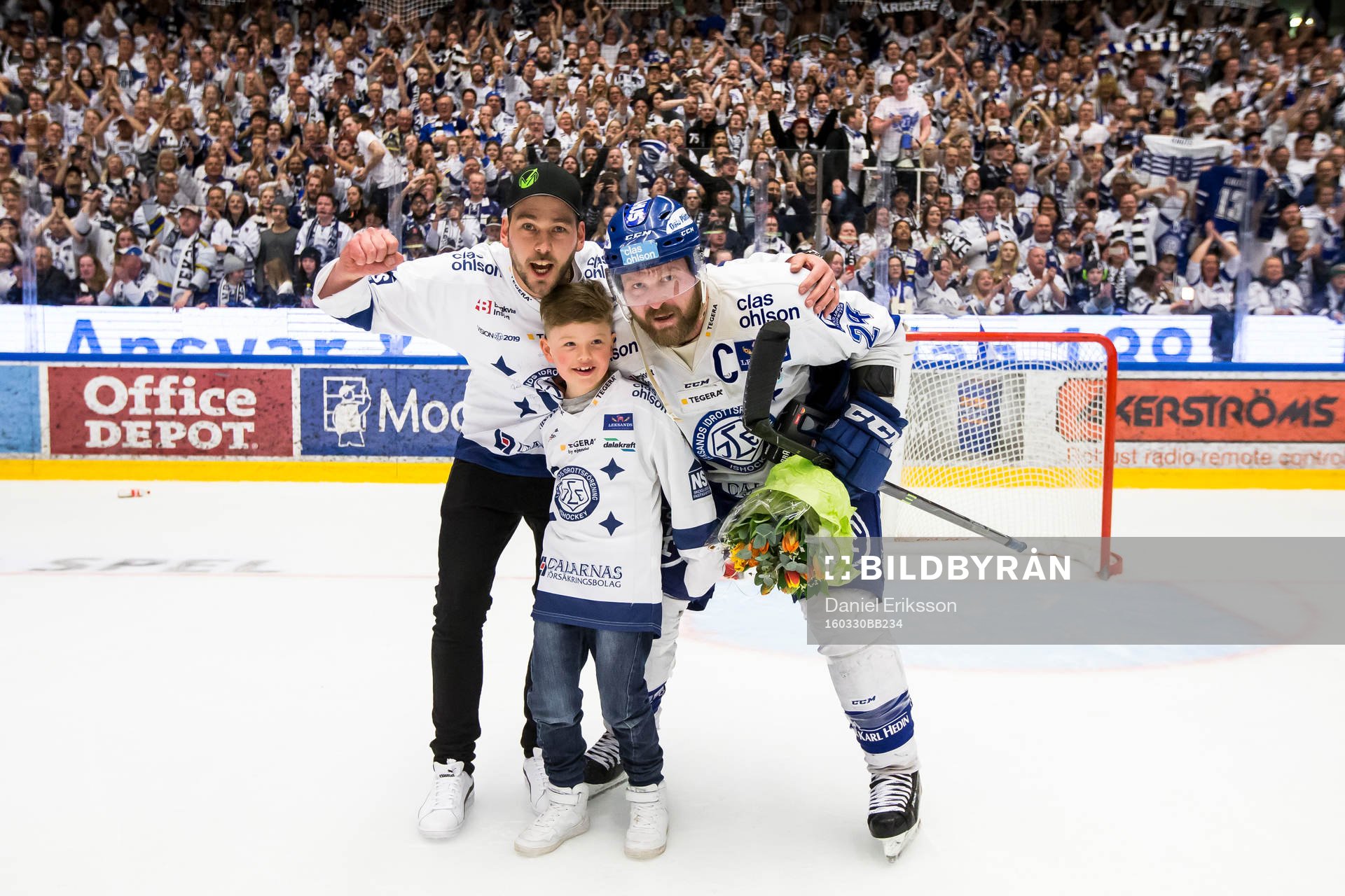 Leksands Jonas Frögren utsedd till matchens lirare i