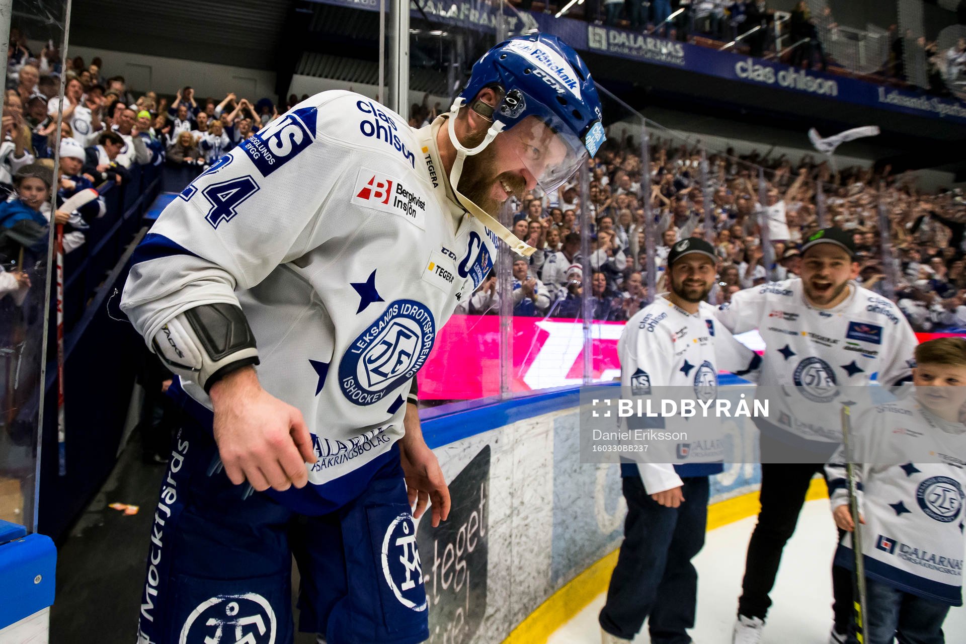 Leksands Jonas Frögren utsedd till matchens krigare i