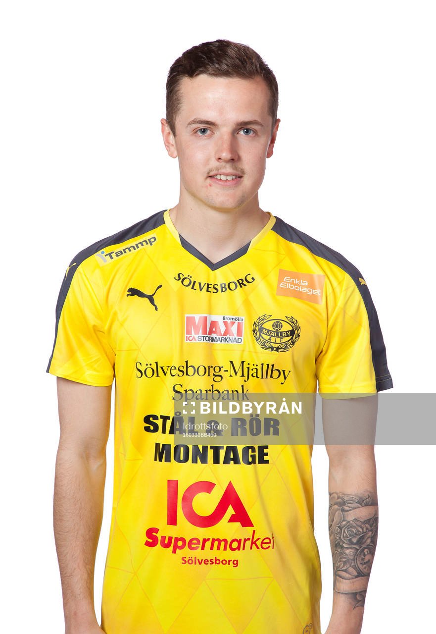 Hannes Andersson poserar för ett porträtt den 30 mars 2016 i Hällevik.