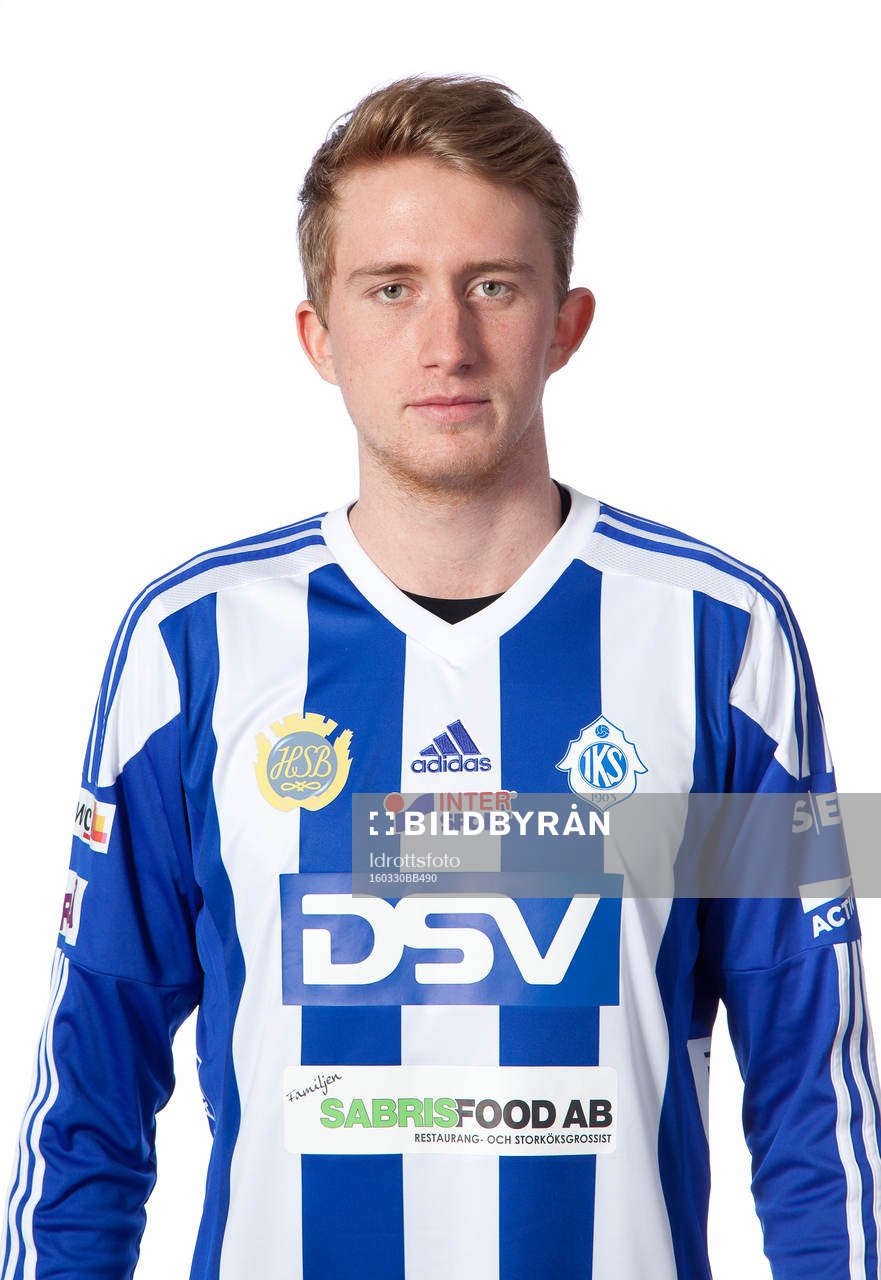 Hampus Näsström poserar för ett porträtt den 30 mars 2016 i Norrköping.