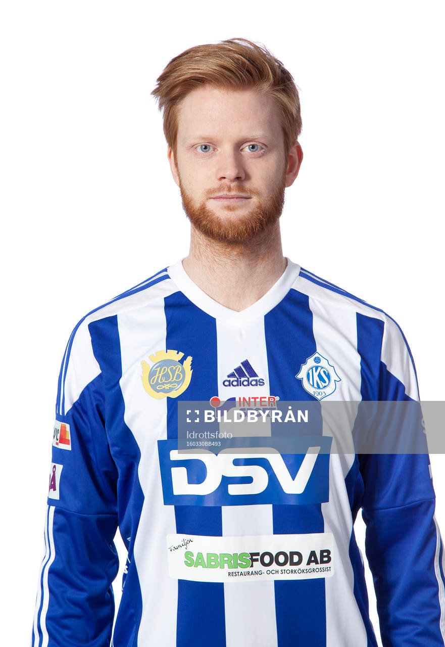 Linus Hellman poserar för ett porträtt den 30 mars 2016 i Norrköping.
