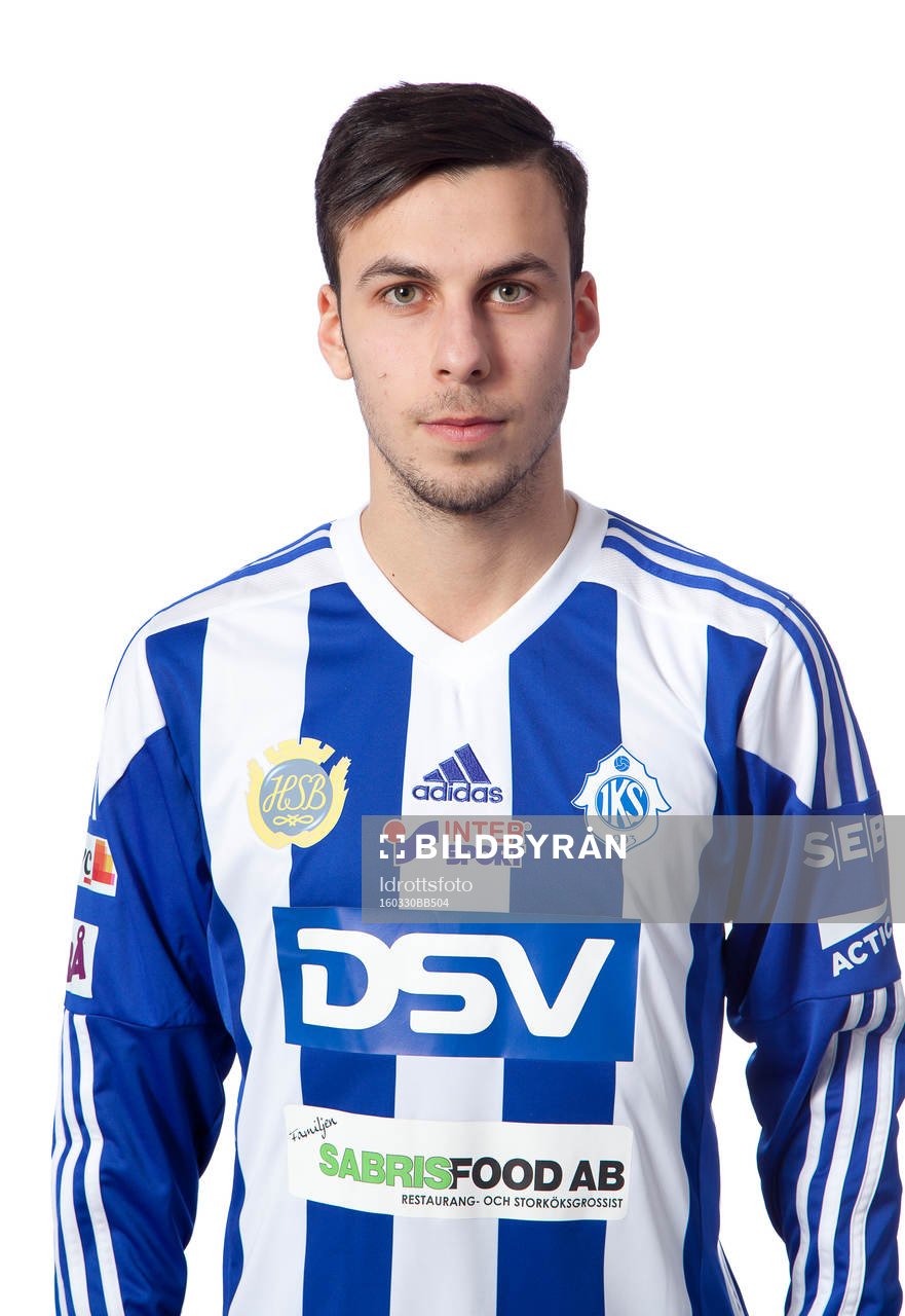 Johannes Isik poserar för ett porträtt den 30 mars 2016 i Norrköping.