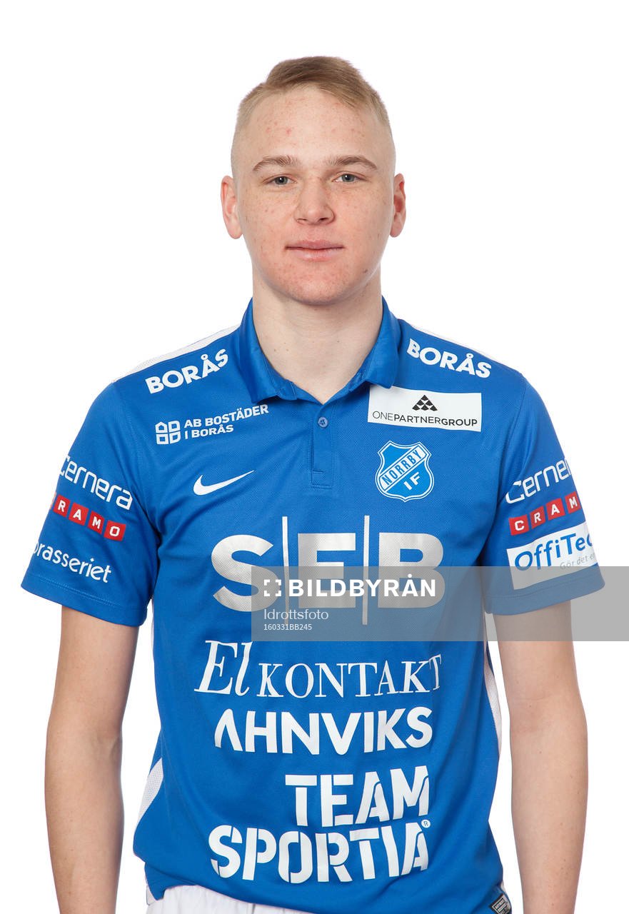 Adam Ståhl poserar för ett porträtt den 31 mars 2016 i Borås.