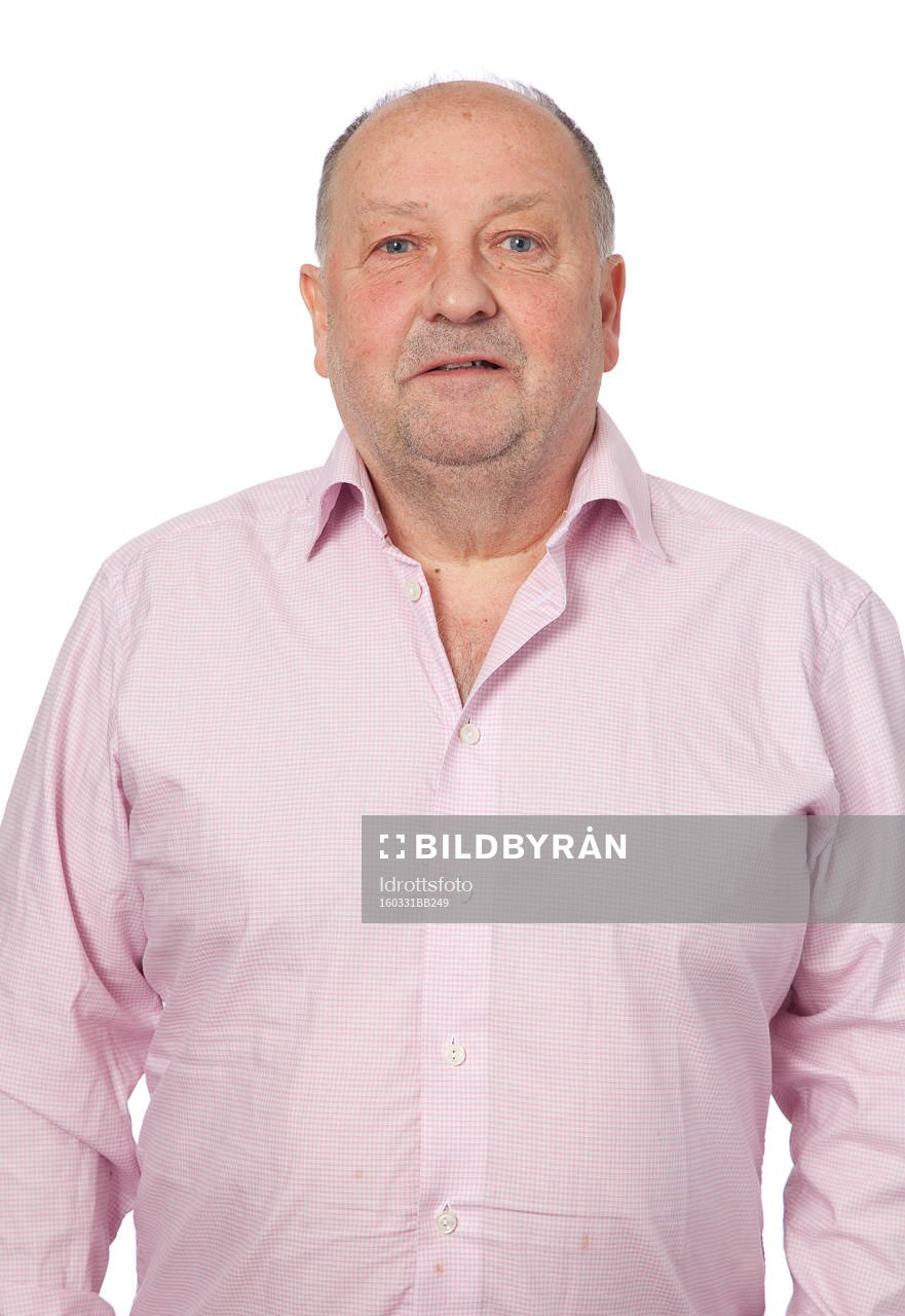 Arne Johansson poserar för ett porträtt den 31 mars 2016 i Borås.