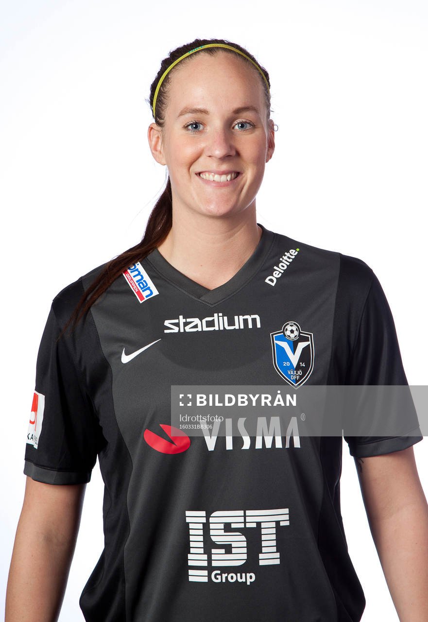 Frida Mattsson poserar för ett porträtt den 31 mars 2016 i Växjö.